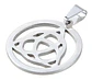 Collar Acero Inoxidable Color Plata Nudo Celta Mujer Hombre - Miniatura 5