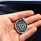 Collar Acero Inoxidable Color Plata Runa Vikingo Para Hombre - Miniatura 5