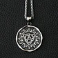 Collar Acero Inoxidable Color Plata Runa Vikingo Para Hombre - Miniatura 6
