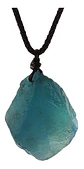 Collar Piedras Naturales Cuarzo De Fluorita Hombre Y Mujer - Miniatura 2