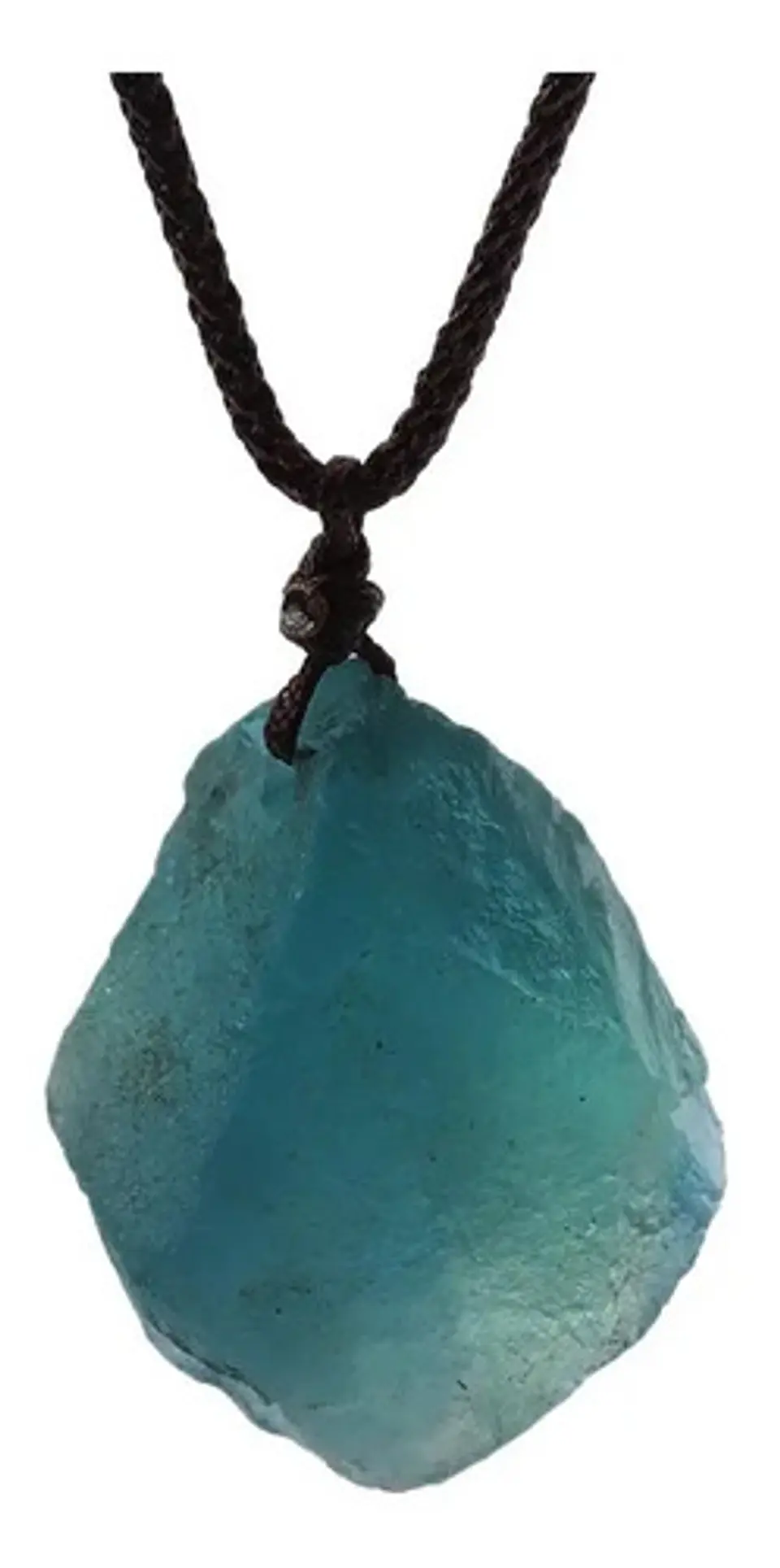 Collar Piedras Naturales Cuarzo De Fluorita Hombre Y Mujer 2