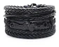 Pulsera Manilla Brazalete Cuero Trenzada Para Hombre Mujer - Miniatura 1
