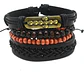 Pulsera Manilla Brazalete Cuero Trenzada Para Hombre Mujer - Miniatura 3