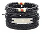 Pulsera Manilla Brazalete Cuero Trenzada Para Hombre Mujer - Miniatura 6