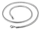 Cadena 4.5 Mm Color Plata Acero Inoxidable Quirurgico Hombre - Miniatura 1
