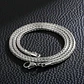 Cadena 4.5 Mm Color Plata Acero Inoxidable Quirurgico Hombre - Miniatura 4
