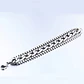 Pulsera Brazalete Acero Inoxidable Cadena Color Plata Hombre - Miniatura 6