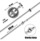 Collar Para Hombre Y Mujer Dije Circular Hacha Runas Vikingo - Miniatura 2