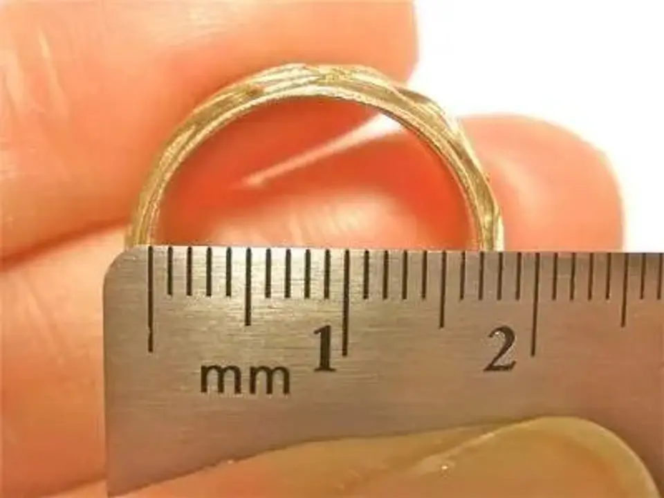 Anillo Color Oro Ying Yang Piedra Acero Inoxidable Hombre 5