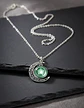 Collar Para Hombre Y Mujer Dije Cristal Luna Wicca Estrella - Miniatura 4
