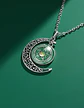 Collar Para Hombre Y Mujer Dije Cristal Luna Wicca Estrella - Miniatura 8