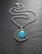 Collar Para Hombre Y Mujer Dije Cristal Luna Wicca Estrella - Miniatura 12