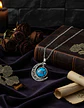 Collar Para Hombre Y Mujer Dije Cristal Luna Wicca Estrella - Miniatura 15