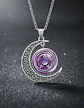 Collar Para Hombre Y Mujer Dije Cristal Luna Wicca Estrella - Miniatura 21