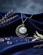 Collar Para Hombre Y Mujer Dije Cristal Luna Wicca Estrella - Miniatura 30