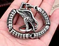 Pulsera Brazalete Acero Inoxidable Dragón Color Plata Hombre - Miniatura 12