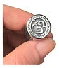 Anillo Acero Inoxidable Yoga Budista Meditacion Para Hombre  - Miniatura 1