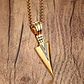 Collar Acero Inoxidable Color Plata Flecha  Hombre - Miniatura 7