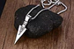 Collar Acero Inoxidable Color Plata Flecha  Hombre - Miniatura 11