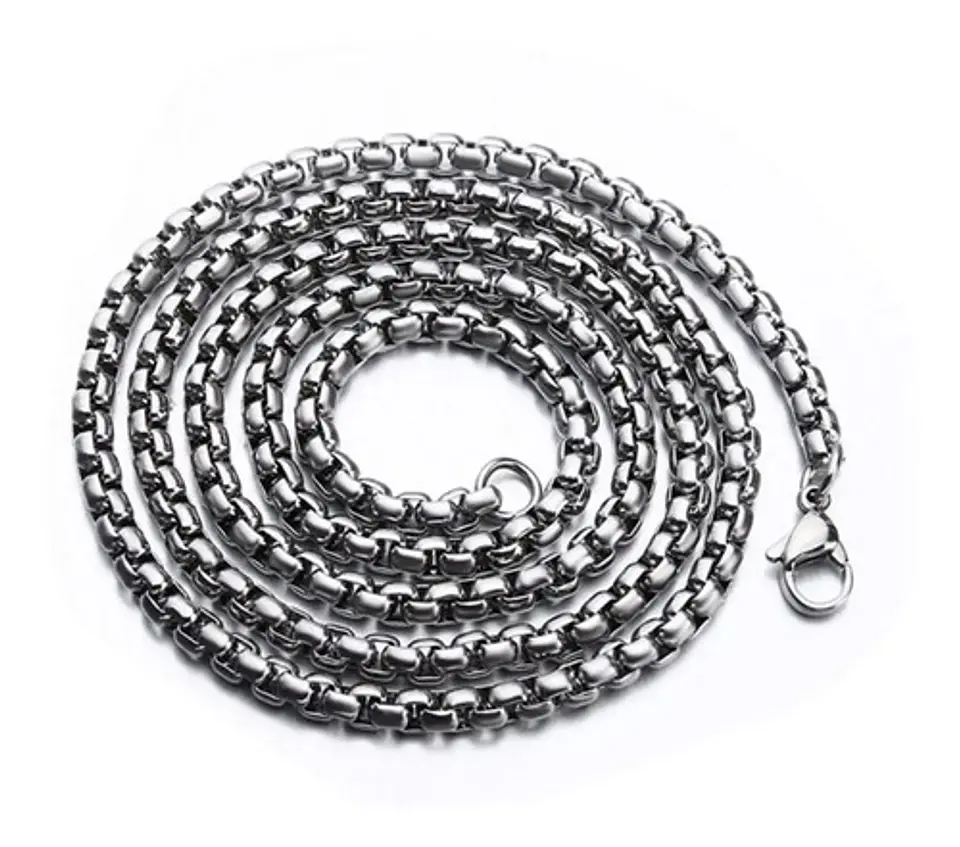 Collar Acero Inoxidable Color Plata Flecha  Hombre 16