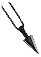 Collar Acero Inoxidable Color Plata Flecha  Hombre - Miniatura 23