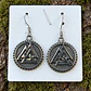 Aretes Para Mujer Pendientes Vikingo Nórdicos Runa Triangulo - Miniatura 7