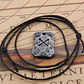 Collar Talismán Runas Hierro Martillado Vikingo Para Hombre  - Miniatura 2
