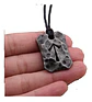 Collar Talismán Runas Hierro Martillado Vikingo Para Hombre  - Miniatura 7