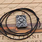 Collar Talismán Runas Hierro Martillado Vikingo Para Hombre  - Miniatura 23