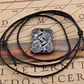Collar Talismán Runas Hierro Martillado Vikingo Para Hombre  - Miniatura 26