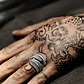 Anillo Color Plata Pluma Bohemia Acero Inoxidable Hombre - Miniatura 6