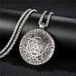 Collar Acero Inoxidable Color Plata Estrella David Hombre - Miniatura 6