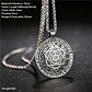 Collar Acero Inoxidable Color Plata Estrella David Hombre - Miniatura 7
