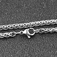Collar Acero Inoxidable Color Plata Estrella David Hombre - Miniatura 9