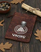 Anillo De Acero Para Hombre Odin Valknut Vikingo Mjolnir - Miniatura 5