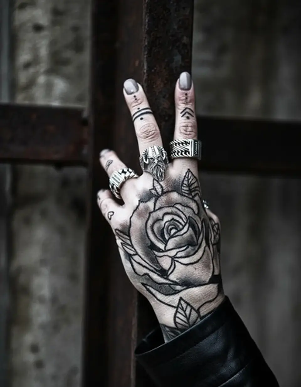 Anillo De Acero Para Hombre Odin Valknut Vikingo Mjolnir 10