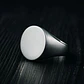 Anillo Para Hombre Color Plata Minimalista Acero Inoxidable - Miniatura 6