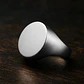 Anillo Para Hombre Color Plata Minimalista Acero Inoxidable - Miniatura 8