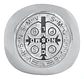 Anillo Color Plata San Benito Acero Inoxidable Para Hombre - Miniatura 2