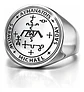 Anillo Amuleto Protección Arcángel Acero Inoxidable Hombre - Miniatura 1