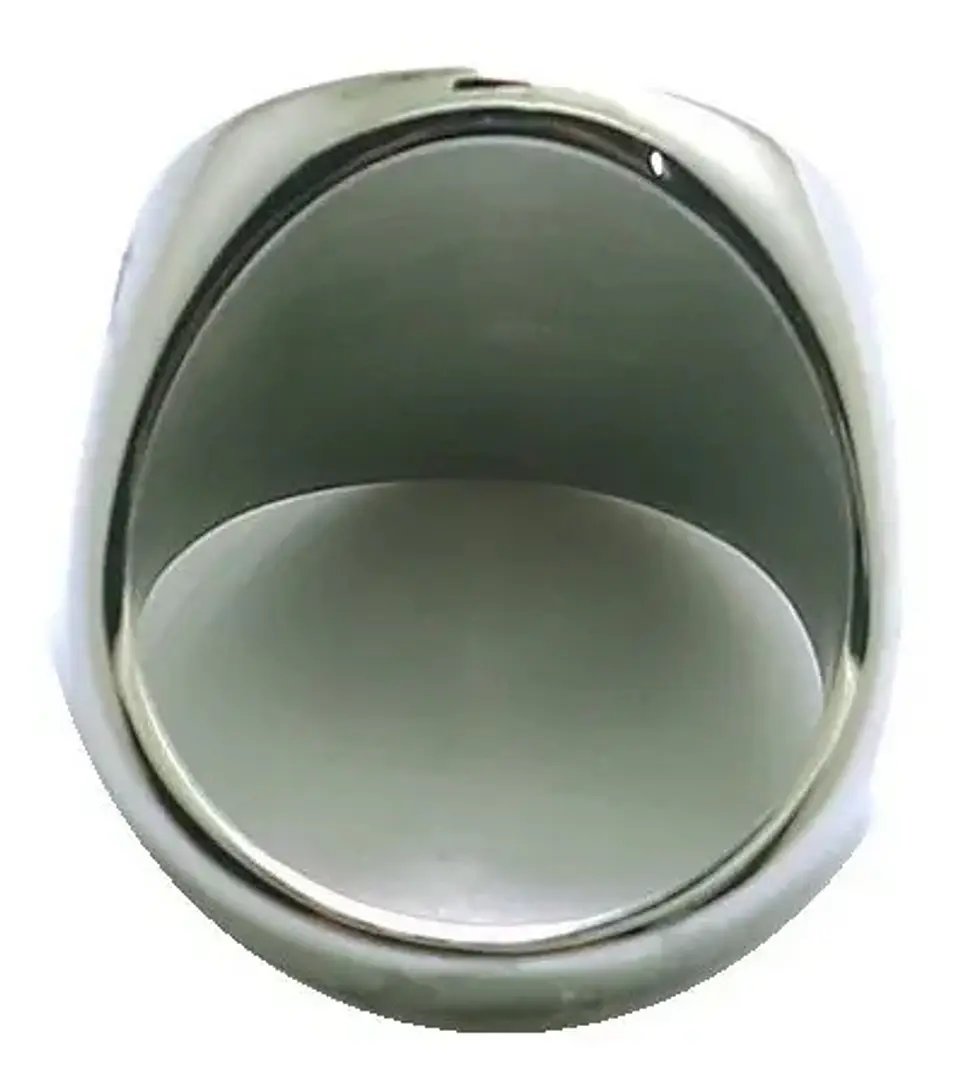 Anillo Amuleto Protección Arcángel Acero Inoxidable Hombre 8