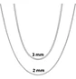 Cadena Serpiente Color Oro Acero Inoxidable Hombre Y Mujer - Miniatura 26
