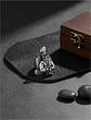 Anillo Para Hombre Forma De Esqueleto Cruz Invertida Cráneo - Miniatura 7