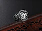 Anillo Acero Inoxidable Militar Águila Color Plata Hombre  - Miniatura 2