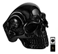 Anillo Para Hombre Color Negro Calavera Cráneo Skull Acero - Miniatura 1