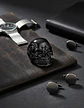 Anillo Para Hombre Color Negro Calavera Cráneo Skull Acero - Miniatura 7