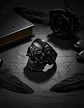 Anillo Para Hombre Color Negro Calavera Cráneo Skull Acero - Miniatura 8