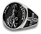 Anillo Amuleto Trébol San Patricio Acero Inoxidable Hombre - Miniatura 3