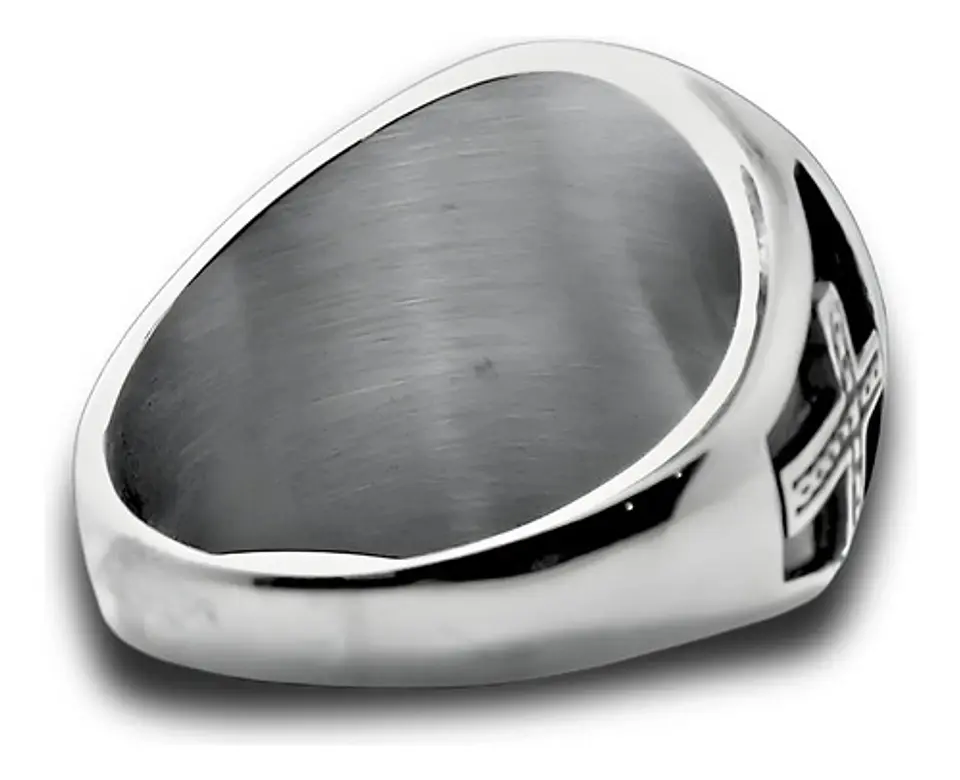 Anillo Amuleto Trébol San Patricio Acero Inoxidable Hombre 5