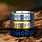 Anillo En Acero Para Hombre Color Plata Brilla Oscuridad - Miniatura 21